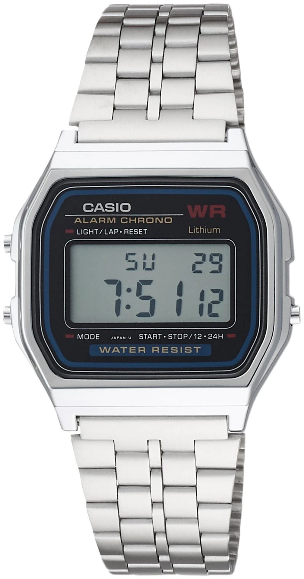 Casio A159W-N1DF Classic Digital Chain Men’s Watch