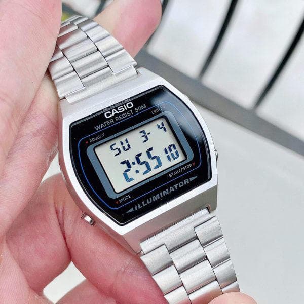 Casio Classic Digital Chain Watch B640WD-1AVDF