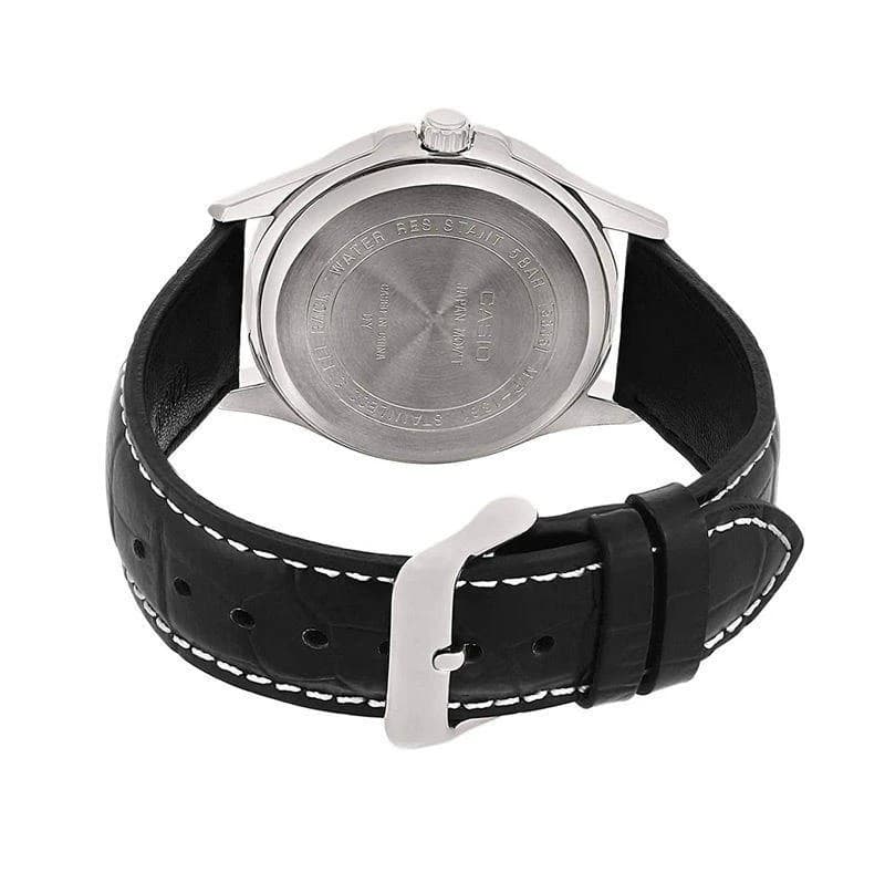 Casio Enticer Day Date Leather Belt Watch MTP-1381L-1AVDF