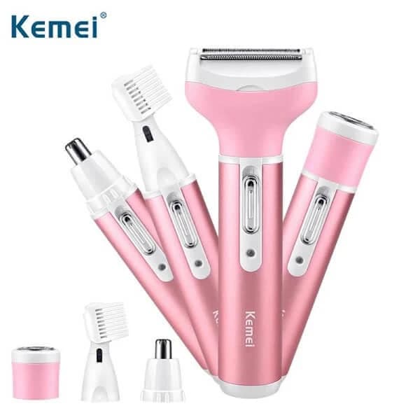 Kemei KM-6637 4 In 1 Shaver for Women