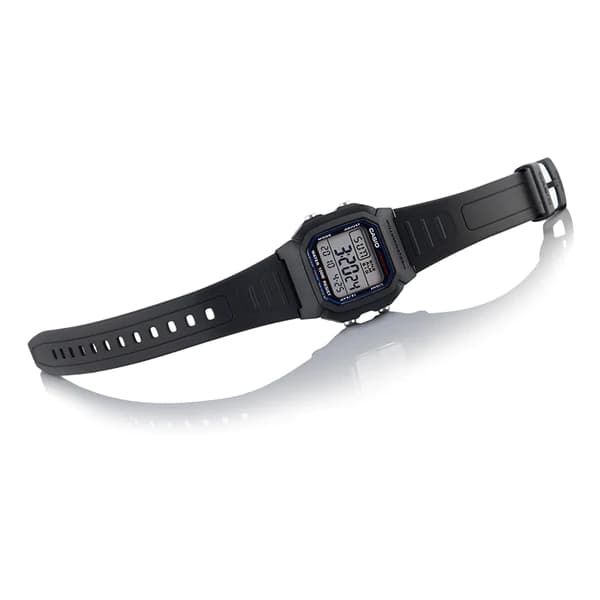 Casio W-800H-1AVDF Digital Dual Time Fiber Belt Watch