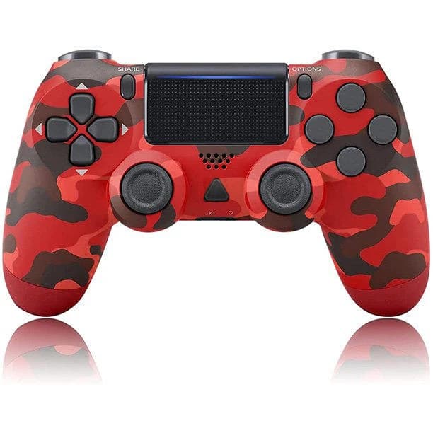 PS4 DualShock 4 Wireless Controller for PlayStation 4 (A Grade) - Red Camo