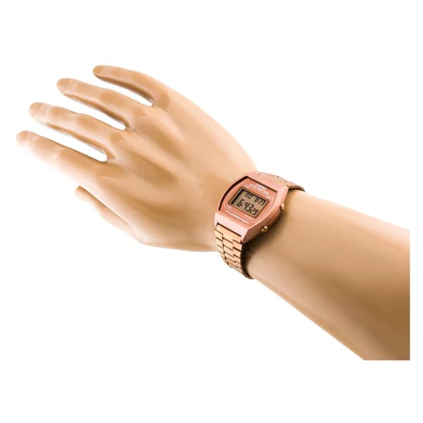 Casio Classic Digital Rose Gold Chain Watch B640WC-5ADF