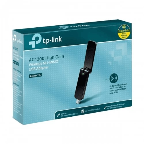 TP-Link Archer T4U AC1300 High Gain Dual Band USB WiFi Adapter