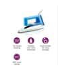Philips HD1182 Dry Iron 1000 Watt Teflon Coating