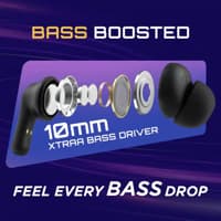 Fastrack FPods FZ100 | 50Hr Battery | Quad Mic | ENC TWS Earbuds