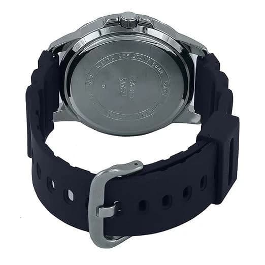 Casio MTP-VD01-1EVUDF Enticer Date Resin Belt Watch