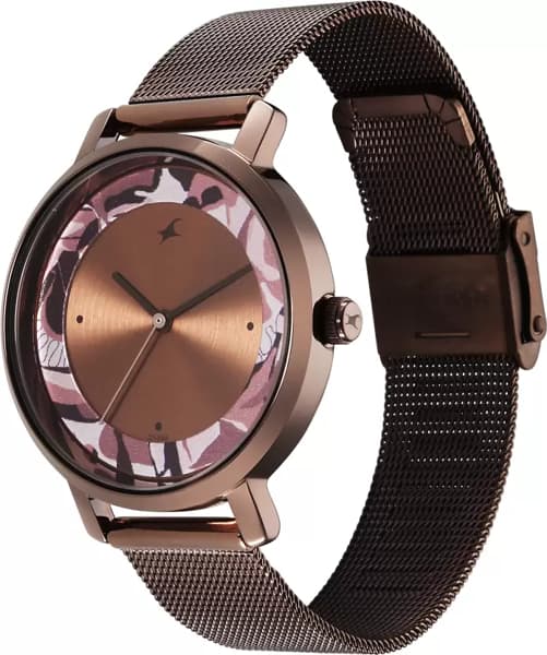 Fastrack 6287QM01 Urban Camo Metal Brown Women’s Watch