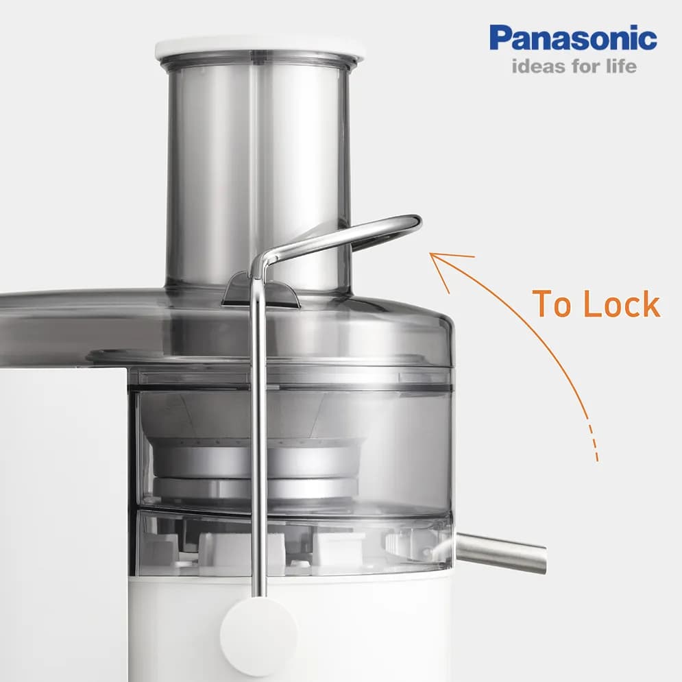 Panasonic MJ CB100 2.0 L Large-Capacity Juicer for Fresh, Smooth Juicing