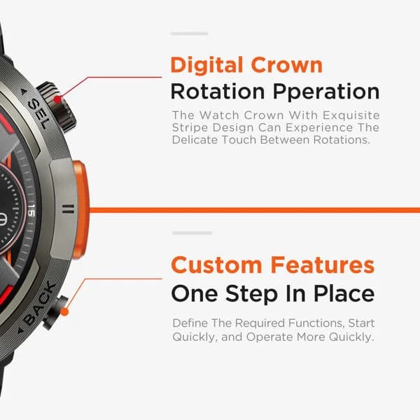 XTRA Active R28 Bluetooth Calling Sports Smartwatch