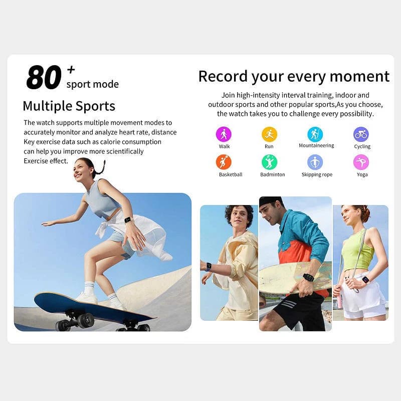 XTRA Active S18 Bluetooth Calling Smartwatch