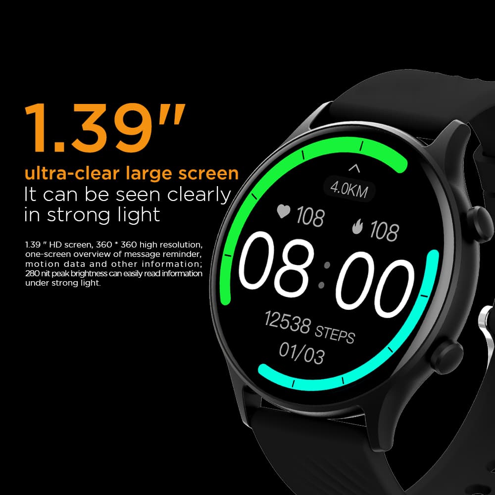 XTRA Active R16 1.39" BT Calling Smart Watch