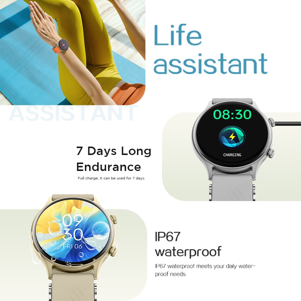 XTRA Active R16 1.39" BT Calling Smart Watch