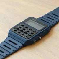 Casio Vintage Calculator Resin Belt Watch CA-53WF-2BDF