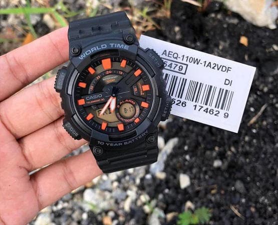 Casio Youth Series AEQ-110W-1A2VDF Resin Band Men’s Watch