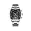 CURREN 8355 Multi-function Steel Strap Watch for Men – Silver & Black