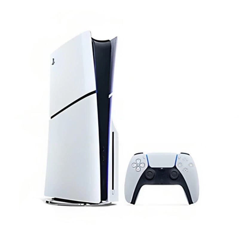 Sony PS5 (PlayStation 5) Slim Edition 4K 120Hz Gaming Console with DualSense Wireless Controller