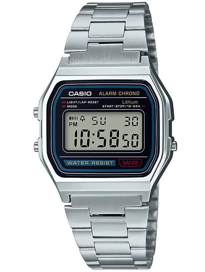 Casio A158WA-1DF Classic Digital Chain Men’s Watch