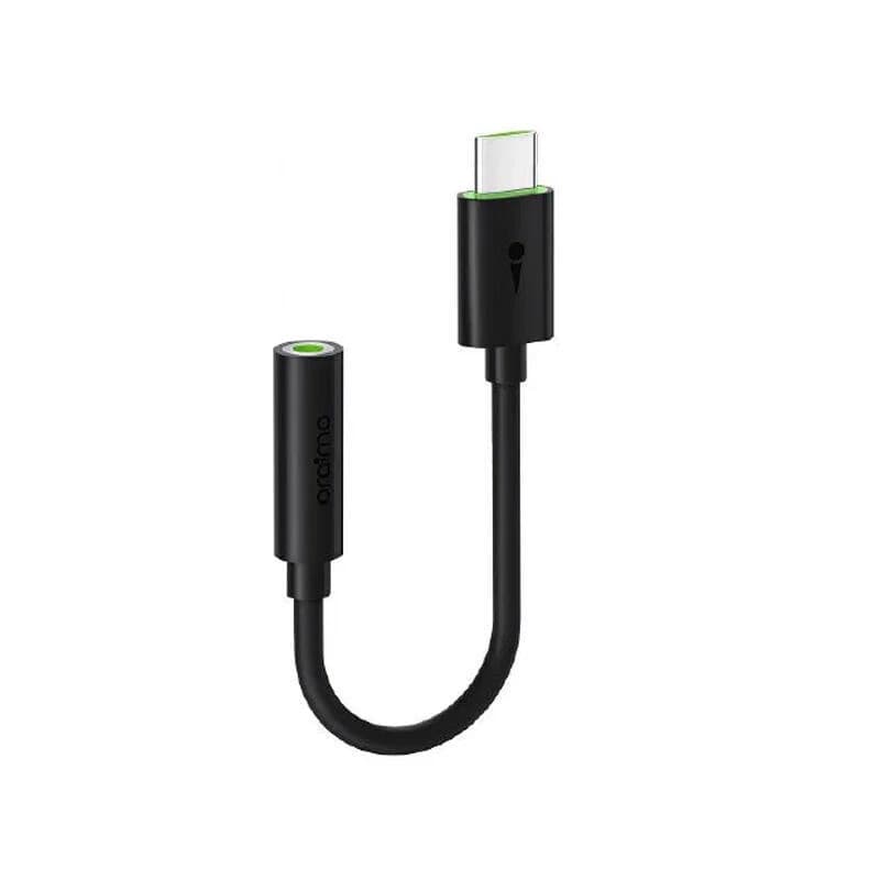 Oraimo Type C to 3.5mm Audio Converter (OAA-310) - Black