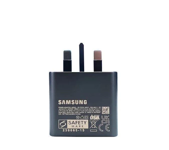 Samsung 25W PD Adapter USB-C (3 Pin) (Model -EP-T2510)