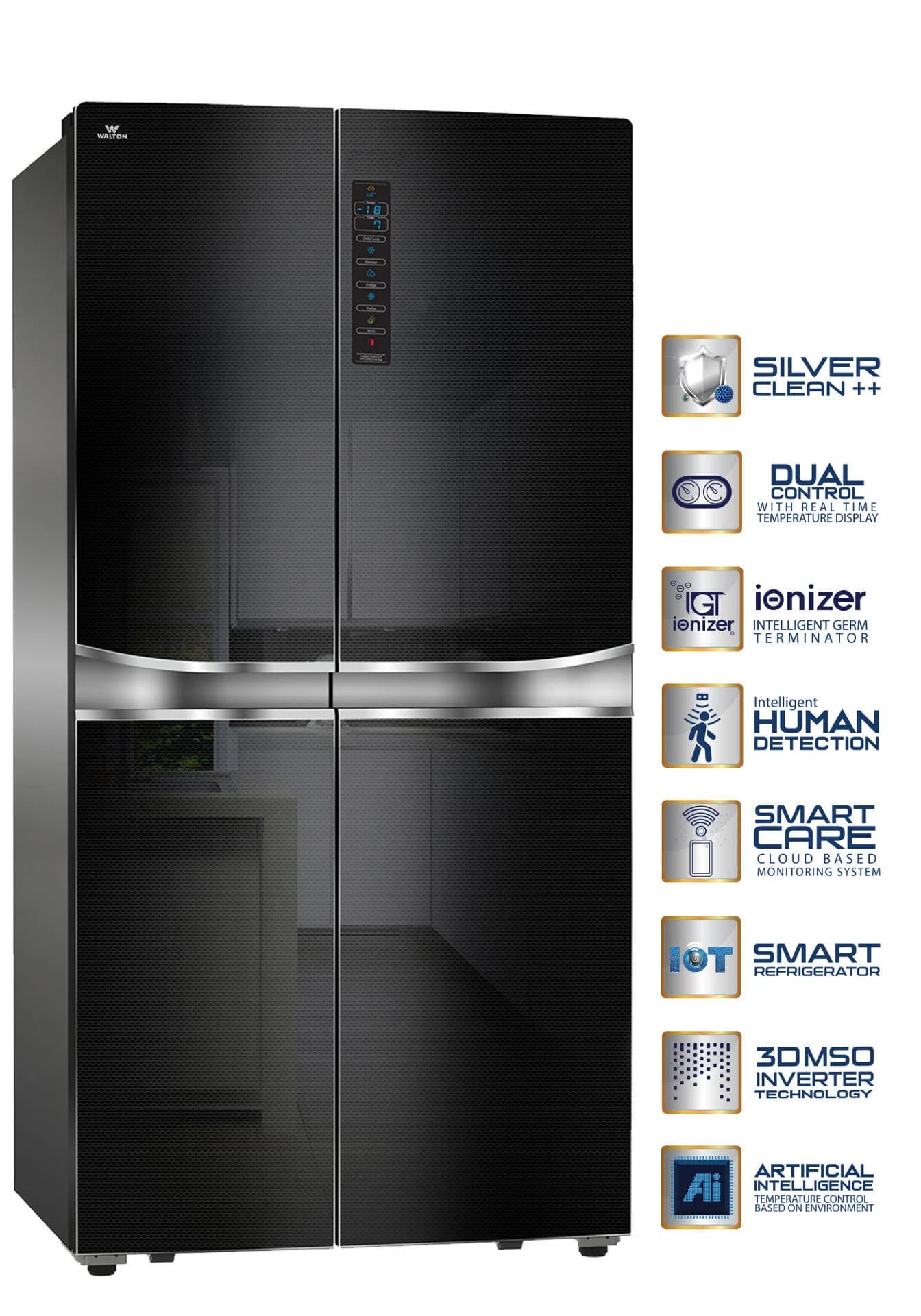 Walton Non-Frost Refrigerator 619 L (WNI-6A9-GDSD-DD)