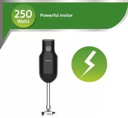 Philips Alloy Steel HL1655/02 Hand Blender 250W - Black
