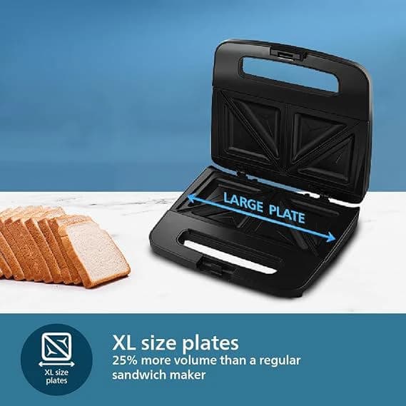 Philips XL Sized Sandwich Maker (HD2288/00)