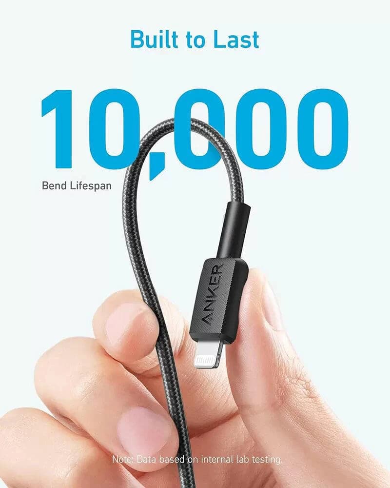 Anker 322 USB-C to Lightning Braided Cable 3ft