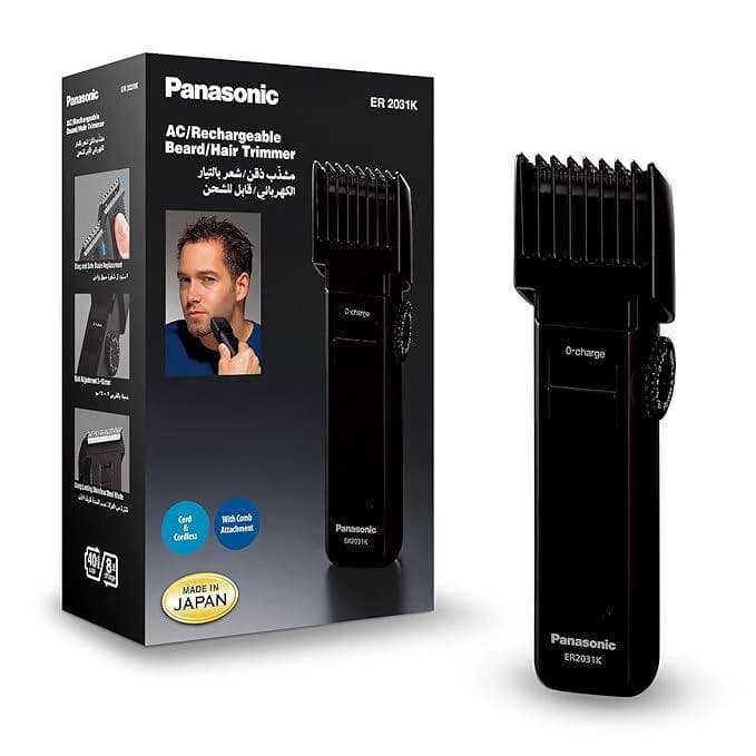 Panasonic Men Er2031K Ac/Rechargeable Beard/Hair Trimmer