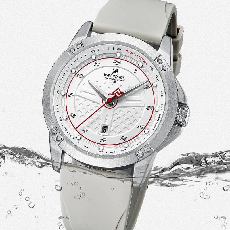 Naviforce 8031 Digital Analog Men’s Watch-Gray