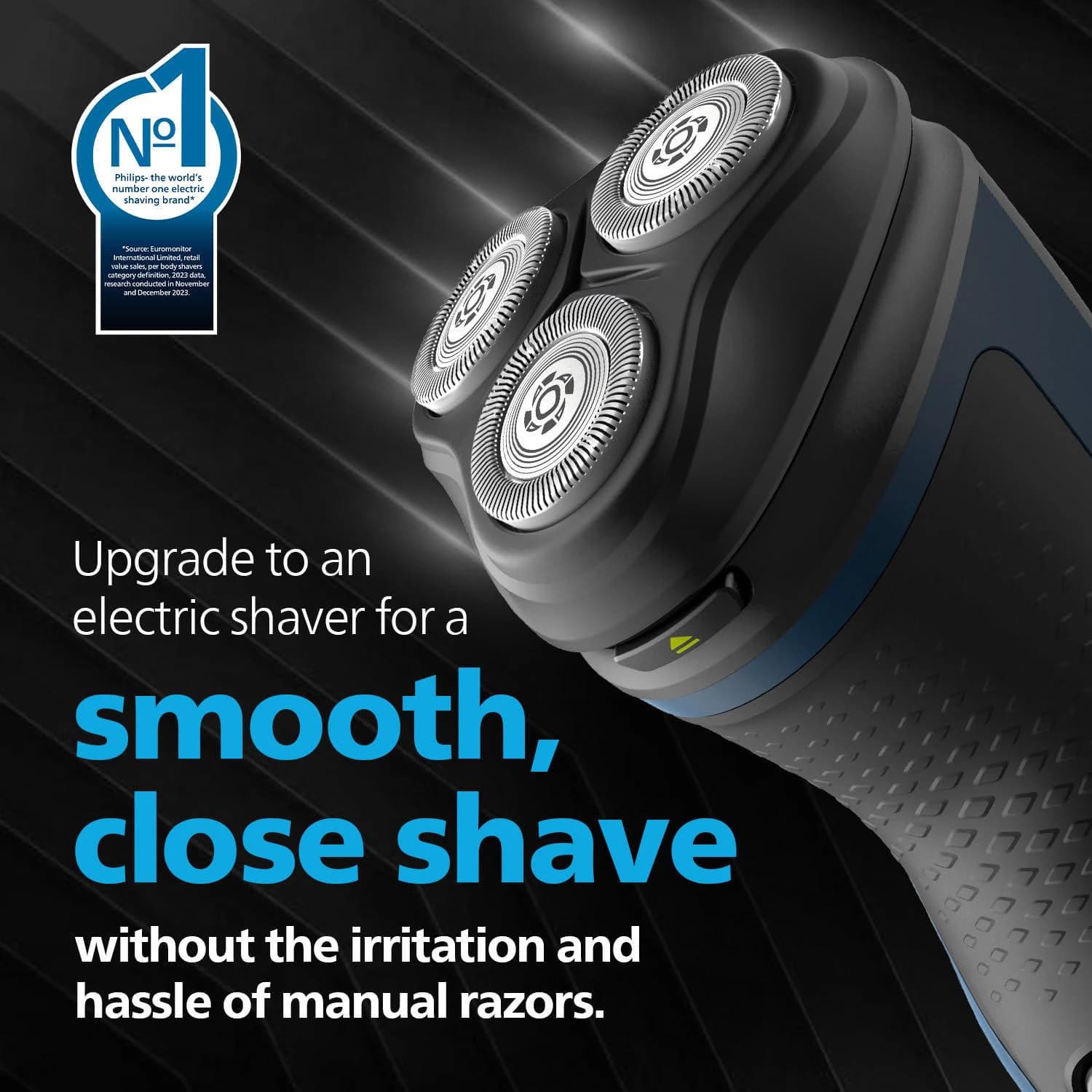 Philips S1151/03 Wet &amp; Dry Electric Shaver 1000 Series for Men