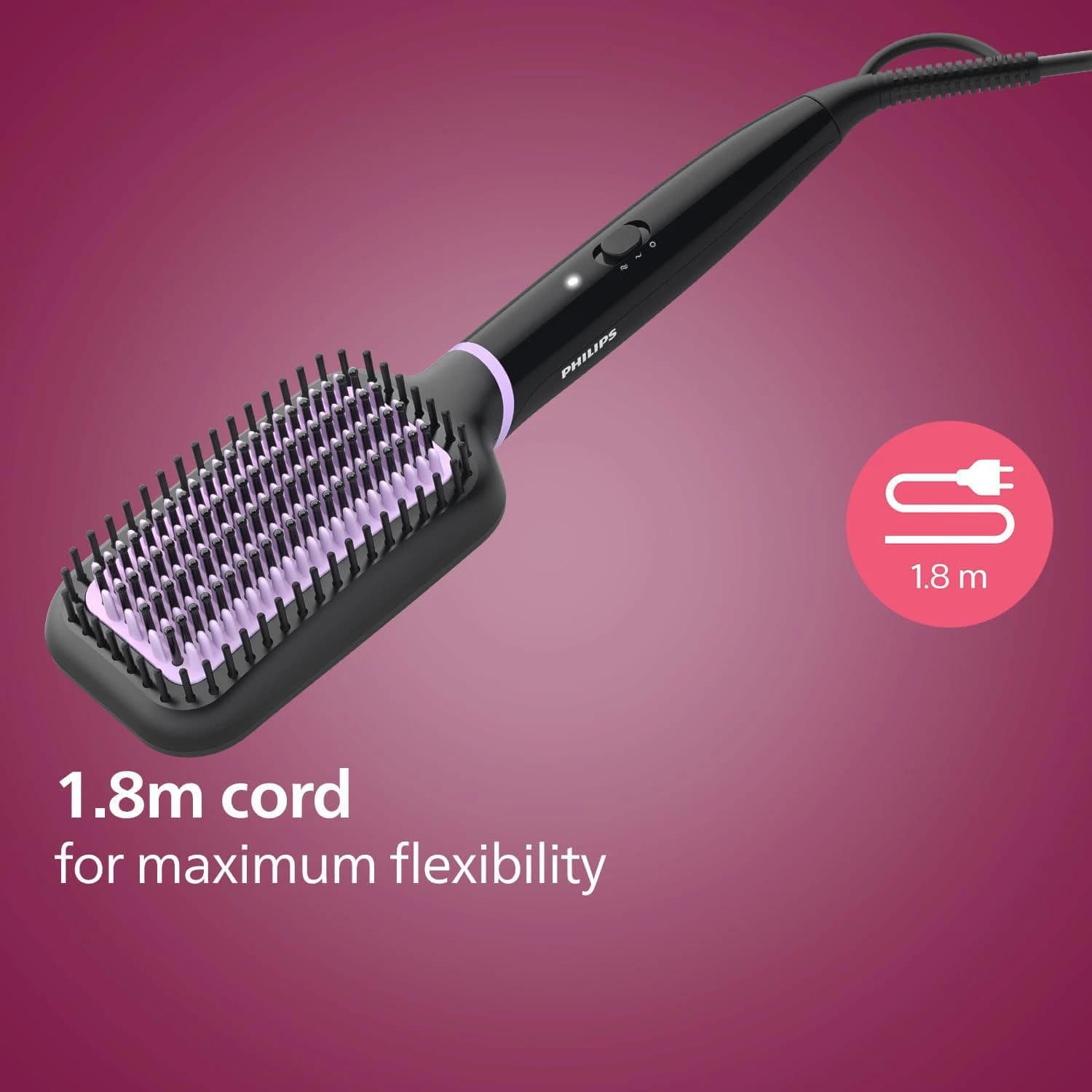 Philips BHH880 Heated Straightening Brush