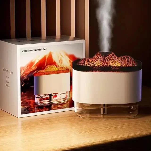 ZADIKO Air Humidifier Ambient Volcano Lamp Simulation 300ml – A331
