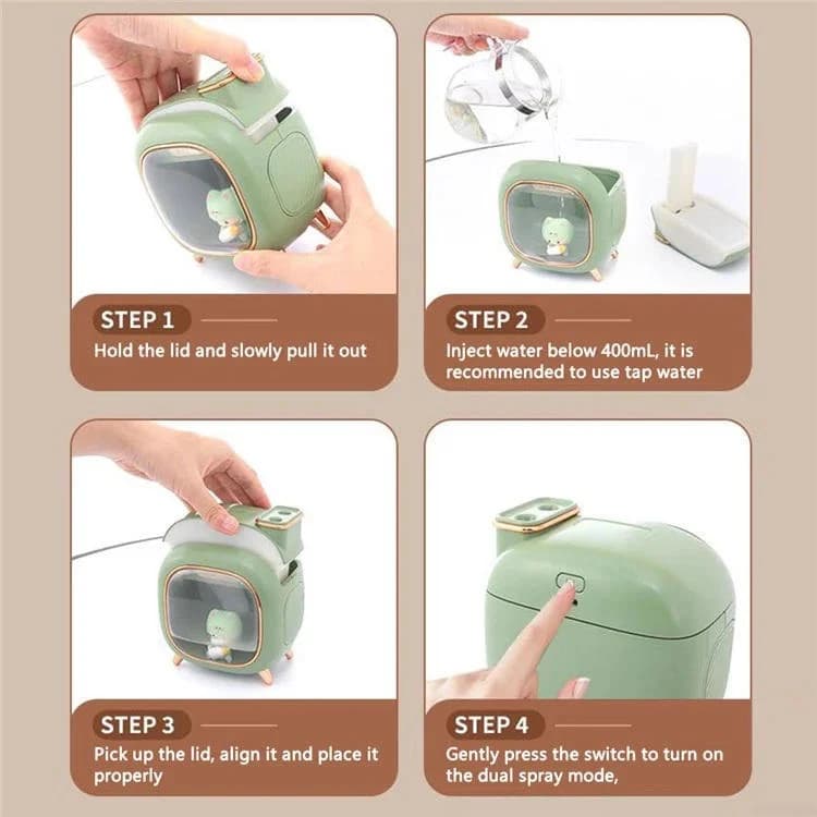 A330 500Ml Humidifier Rechargeable