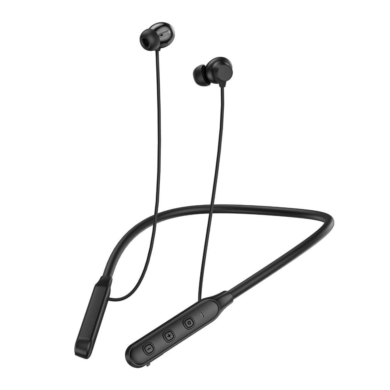 Wiwu Soundcool Black Bluetooth Neckband Earphone