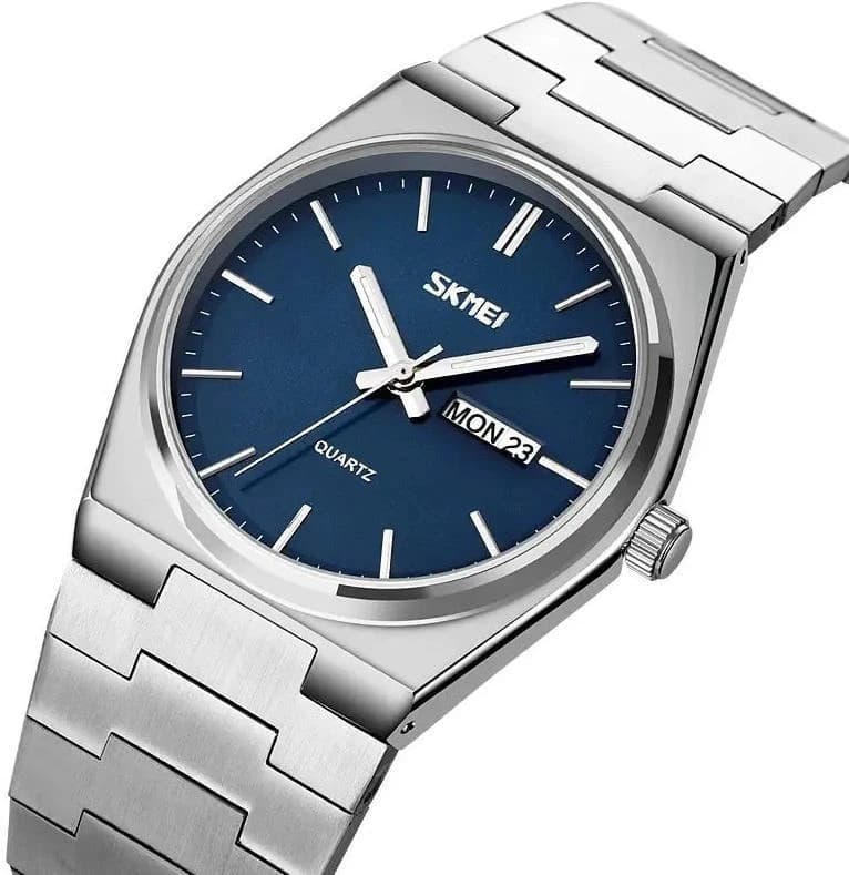 Skmei 9288 Stainless Steel luxury Watch for Men’s - Blue