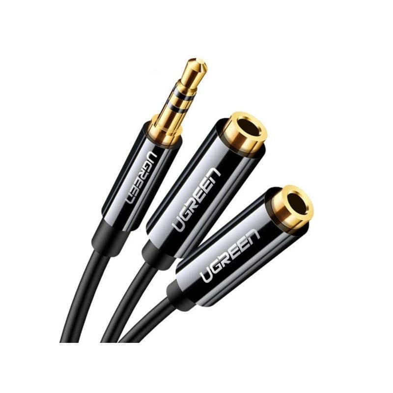 UGREEN 3.5mm Male to 2 Female Audio Cable 20cm