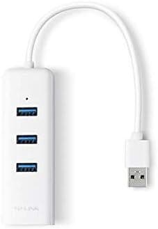 TP-LINK UE330 USB 3.0 3-Port HUB & Gigabit Ethernet Adapter 2 IN 1 USB Adapter