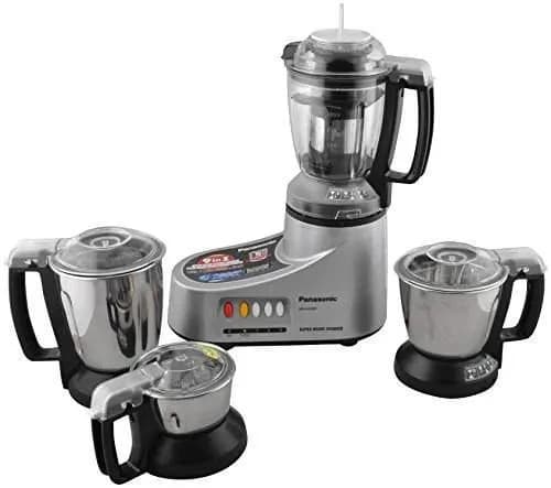 Panasonic MX-AC400 550W 4 Jars Super Mixer Grinder(Silver)
