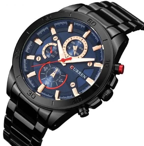 Curren 8275 Quartz Casual Watch for Men - Blue