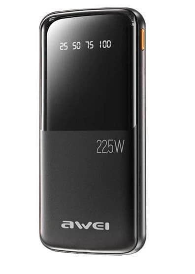 Awei 22.5W 10000mAh Digital Display Power Bank (P10K)