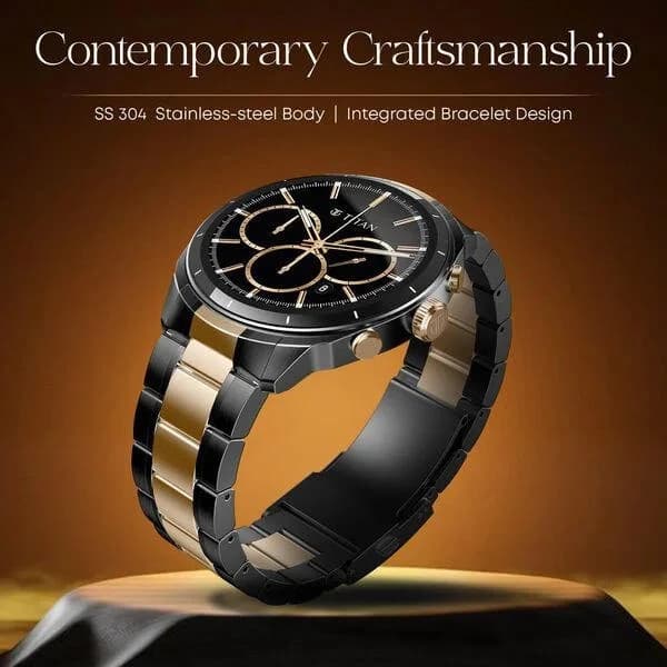 Titan Heritage Super AMOLED BT Calling Smart Watch
