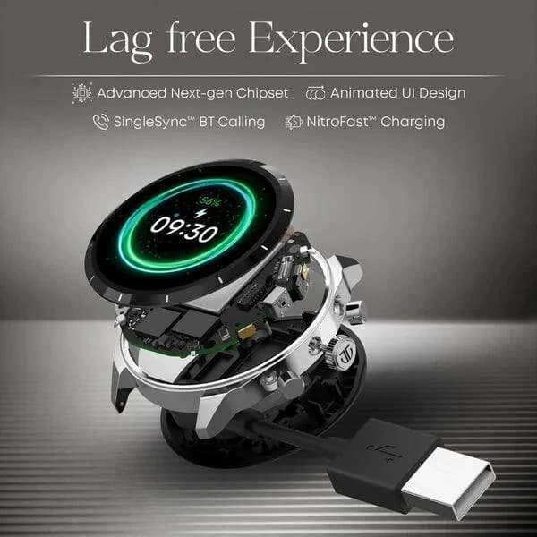Titan Heritage Super AMOLED BT Calling Smart Watch