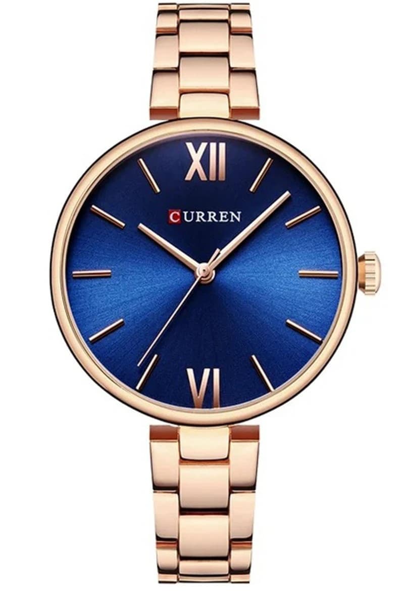 Curren Watch for Women | Curren L 1011 - Rose Gold Blue