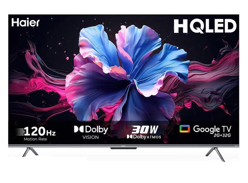 Haier 50 Inch Bezel-Less HQLED 4K UHD Google TV (H50P7UX)