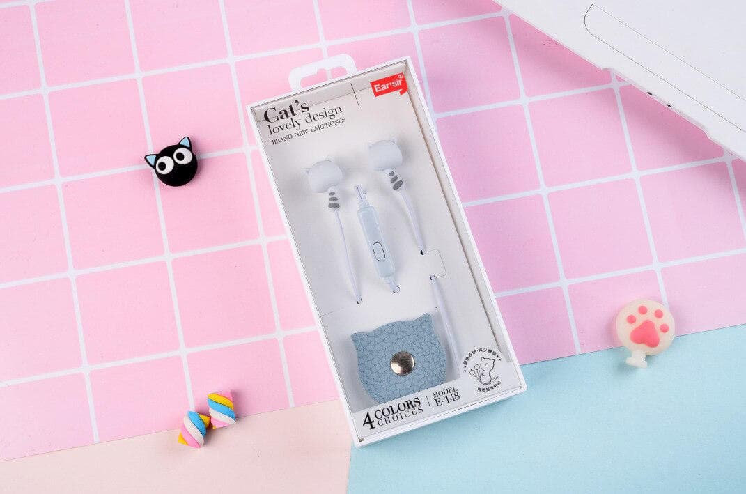 Ear First Sen E-148 Demure Kitty Modeling Headset