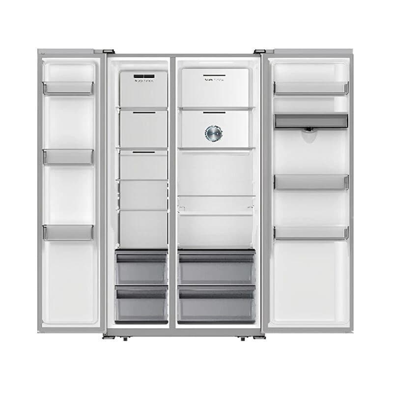 Hisense 580L Side-by-Side Glass Door Inverter Refrigerator (RS3G558NMB/BD3)