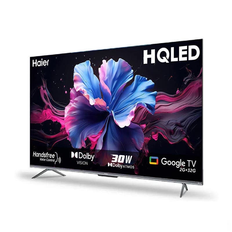 Haier 43 Inch Bezel-Less HQLED 4K UHD Google TV (H43P7UX)