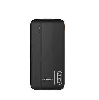 Awei P20K 10000mAh Power Bank - Black