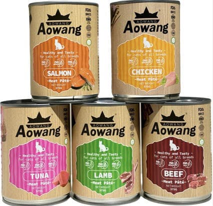 Aowang 375g Canned Cat Food for All Flavor